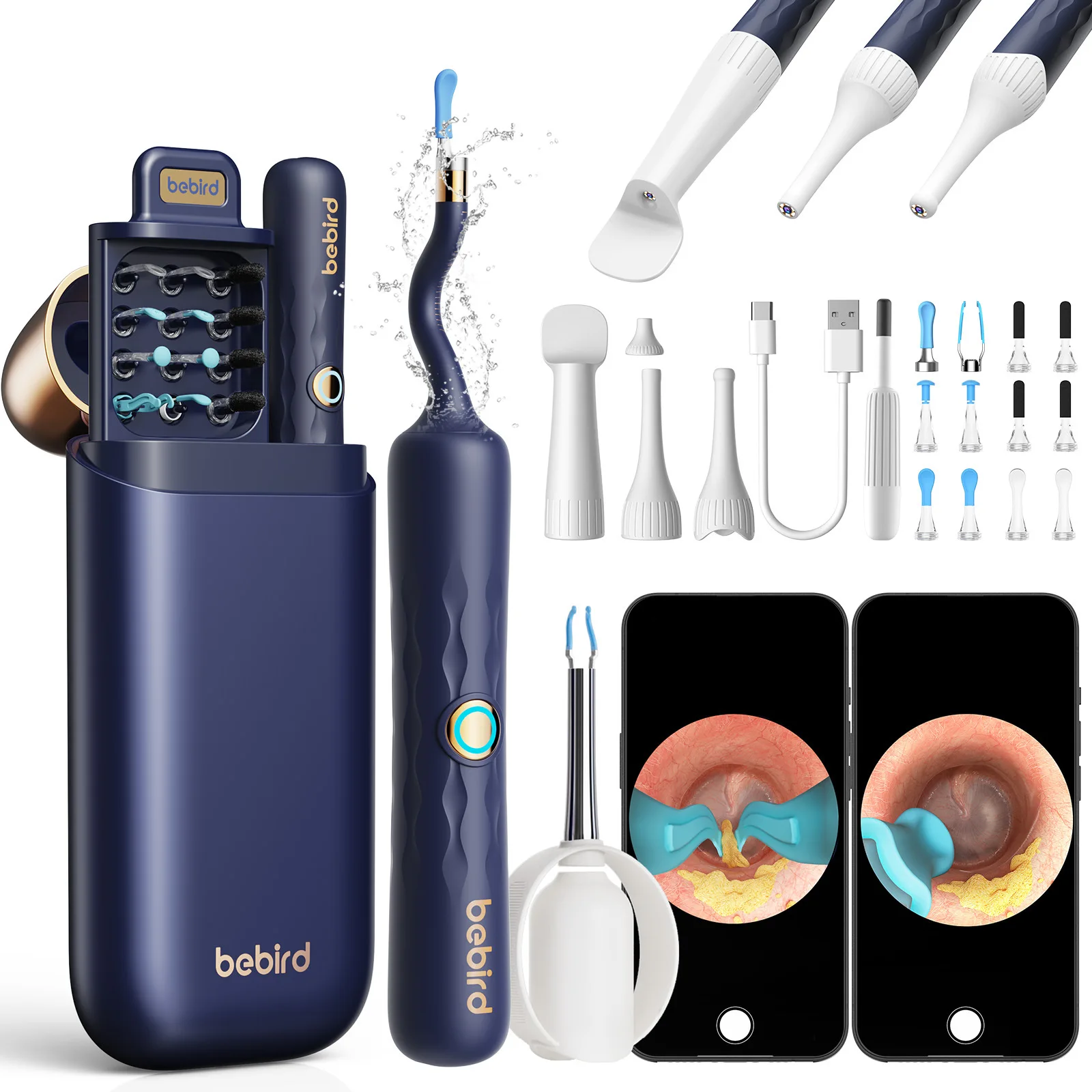 Xiaomi Bebird EarSight Plus I35R Visual Ear Cleaner Bendable HD Clipable All-in-1 Earpick Earwax Removal Earpicks Ear Cleaning
Xiaomi Bebird EarSight Plus I35R Visual Ear Cleaner Bendable HD Clipable All-in-1 Earpick Earwax Removal Earpicks Ear Cleaning