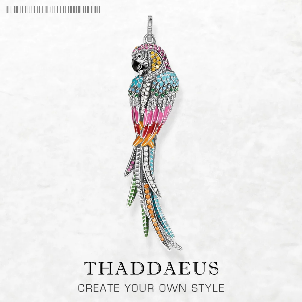 Pendants Colourful Parrot,Spring New Jewelry 925 Sterling Silver Accessorie Jungle Gift For Women
Pendants Colourful Parrot,Spring New Jewelry 925 Sterling Silver Accessorie Jungle Gift For Women