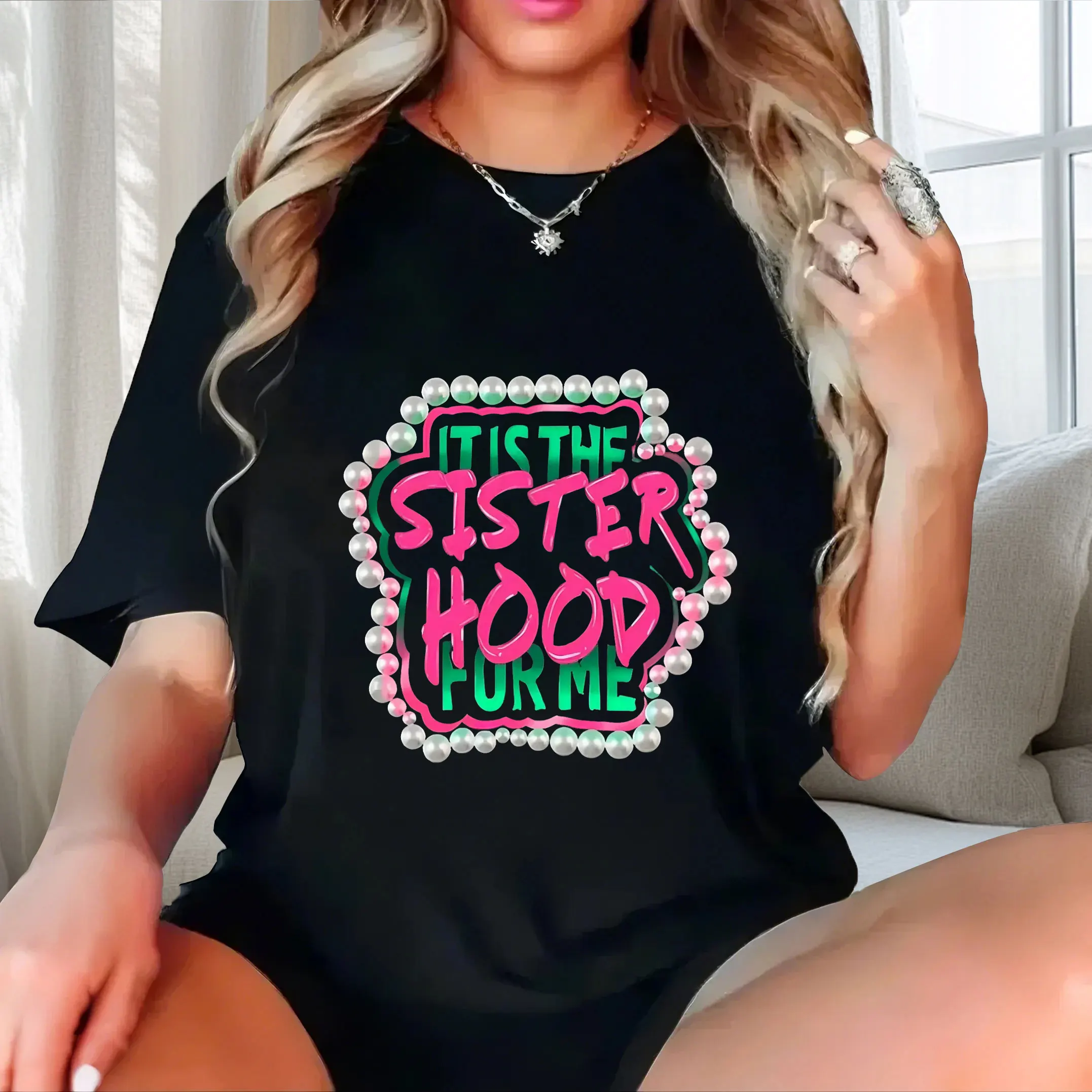 High quality commuting bestseller with premium plus size Ladies' casual short sleeved T-shirt black high performance-price ratio
High quality commuting bestseller with premium plus size Ladies' casual short sleeved T-shirt black high performance-price ratio