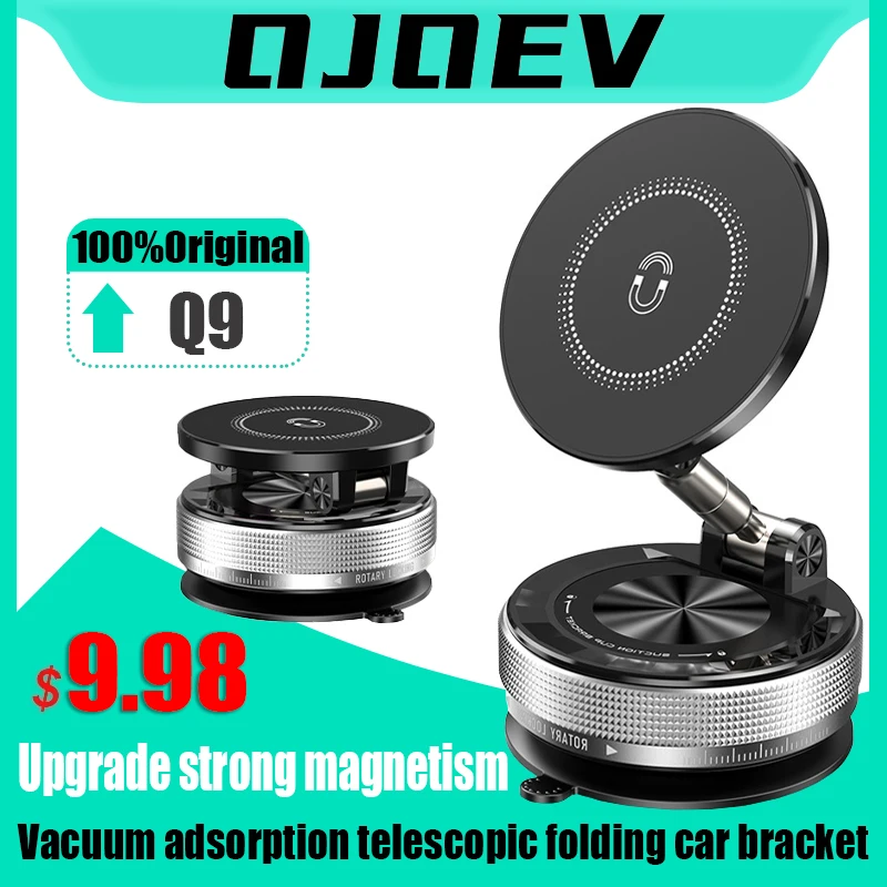The new magnetic telescopic folding car bracket, vacuum adsorption/second, multi-angle adjustment in seconds, universal for cars
The new magnetic telescopic folding car bracket, vacuum adsorption/second, multi-angle adjustment in seconds, universal for cars