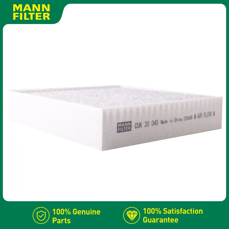 MANNFILTER CUK20045 Activated-Carbon Cabin Filter For BYD TANG 2.0 DM-i EV600 SONG 1.5 2.0 DENZA X EV 12420871-00 SA-8121211E
MANNFILTER CUK20045 Activated-Carbon Cabin Filter For BYD TANG 2.0 DM-i EV600 SONG 1.5 2.0 DENZA X EV 12420871-00 SA-8121211E