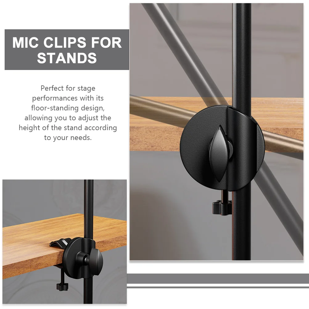 Mic Stand Clamp 15mm Microphone Desk Arm Clip Metal Durable Adjustable Rotating Plate for Music Shows Mic Clips
Mic Stand Clamp 15mm Microphone Desk Arm Clip Metal Durable Adjustable Rotating Plate for Music Shows Mic Clips