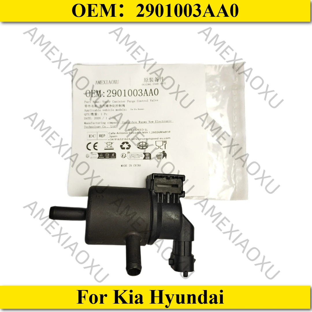 1PC OEM:2901003AA0 For Kia Hyundai Vapor Canister Purge Control Valve AMEXIAOXU
1PC OEM:2901003AA0 For Kia Hyundai Vapor Canister Purge Control Valve AMEXIAOXU