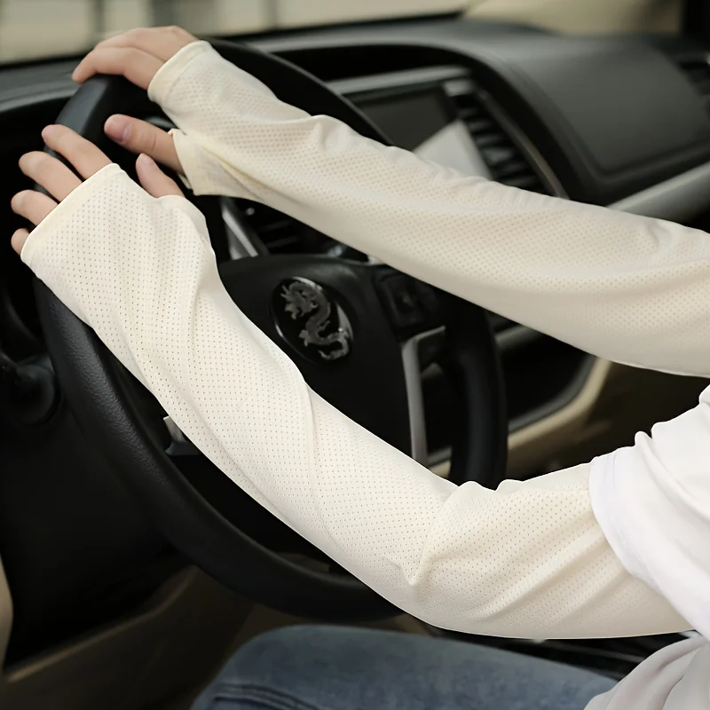 Ice Silk Fiber Fabric Women's Arm Sleeves - Casual, Breathable, Loose and Stylish Arm Covers for Summer
Ice Silk Fiber Fabric Women's Arm Sleeves - Casual, Breathable, Loose and Stylish Arm Covers for Summer