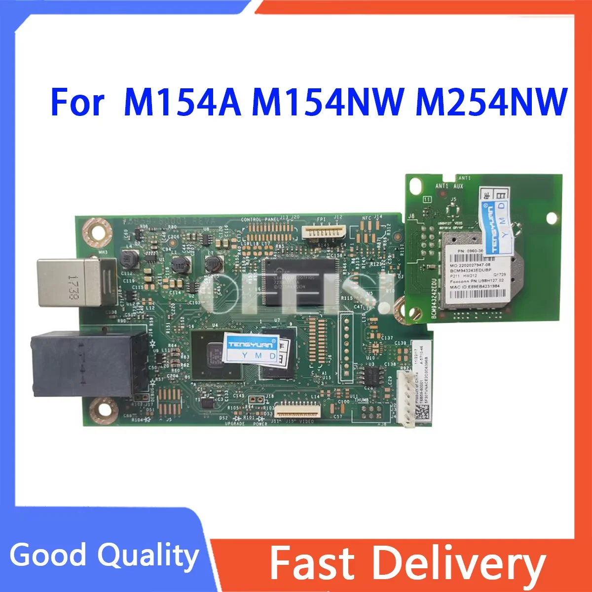 Оригинальная материнская плата форматтера T6B59-60001 T6B59-60001D для HP M154A M154NW M254NW M254DW M254 M154 154 254, материнская плата принтера
Оригинальная материнская плата форматтера T6B59-60001 T6B59-60001D для HP M154A M154NW M254NW M254DW M254 M154 154 254, материнская плата принтера