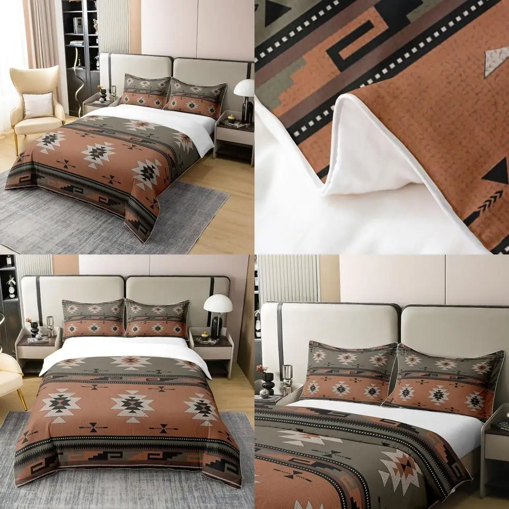 Комплект пододеяльников Queen Size из 100% хлопка в юго-западном стиле с геометрическим индейским рисунком оранжевого и синего цвета
Комплект пододеяльников Queen Size из 100% хлопка в юго-западном стиле с геометрическим индейским рисунком оранжевого и синего цвета