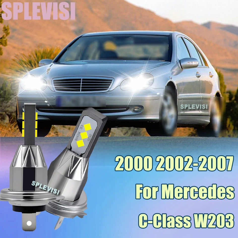 Top Quality Led Headlight 6000K 1-Yr Warranty for Bright Lighting For Mercedes C-Class W203 2000 2002 2003 2004 2005 2006 2007
Top Quality Led Headlight 6000K 1-Yr Warranty for Bright Lighting For Mercedes C-Class W203 2000 2002 2003 2004 2005 2006 2007