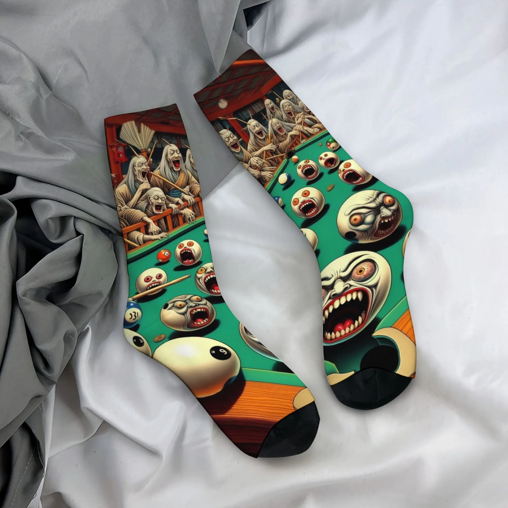 Novel and Quirky Billiards-print Men's Socks Non-slip and Soft Socks Street-style Harajuku Party Socks Cartoon Fun Socks
Novel and Quirky Billiards-print Men's Socks Non-slip and Soft Socks Street-style Harajuku Party Socks Cartoon Fun Socks