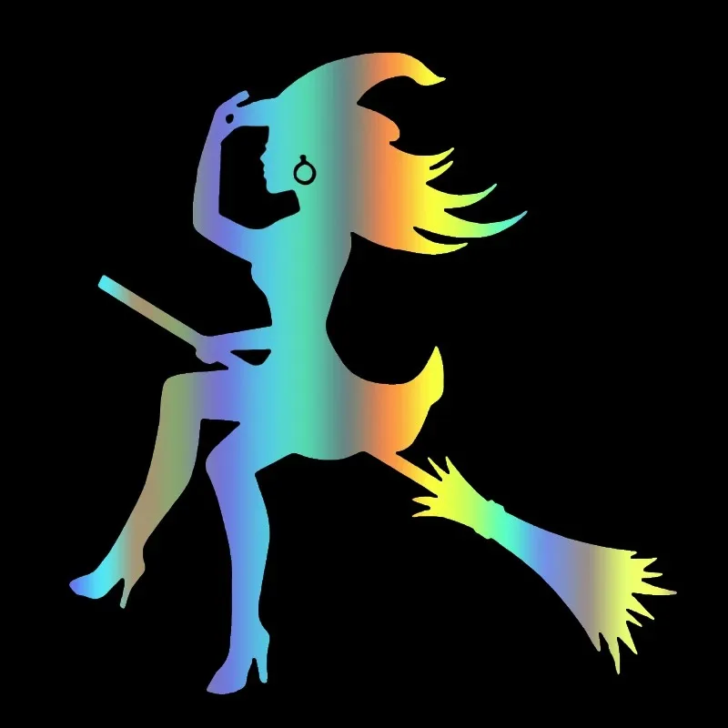 Various Sizes/Colors Car Stickers Vinyl Decal Halloween Witch Flying On Broom Motorcycle Decorative Waterproof 15x14cm PVC KK
Various Sizes/Colors Car Stickers Vinyl Decal Halloween Witch Flying On Broom Motorcycle Decorative Waterproof 15x14cm PVC KK