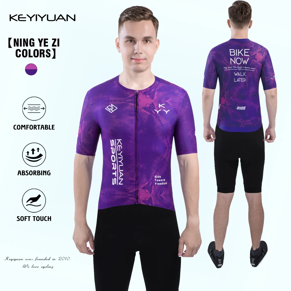 KEYIYUAN новые летние мужские конкурентоспособные велосипедные костюмы с короткими рукавами, спортивная одежда для гонок и велосипедные костюмы
KEYIYUAN новые летние мужские конкурентоспособные велосипедные костюмы с короткими рукавами, спортивная одежда для гонок и велосипедные костюмы