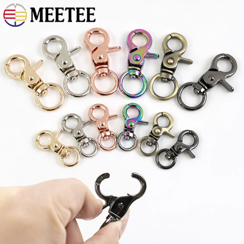 20Pcs Metal Webbing Tape Connector 10/13mm Swivel Lobster Buckle Bag Strap Keychain Decor Trigger Clasp Hardware Accessories
20Pcs Metal Webbing Tape Connector 10/13mm Swivel Lobster Buckle Bag Strap Keychain Decor Trigger Clasp Hardware Accessories