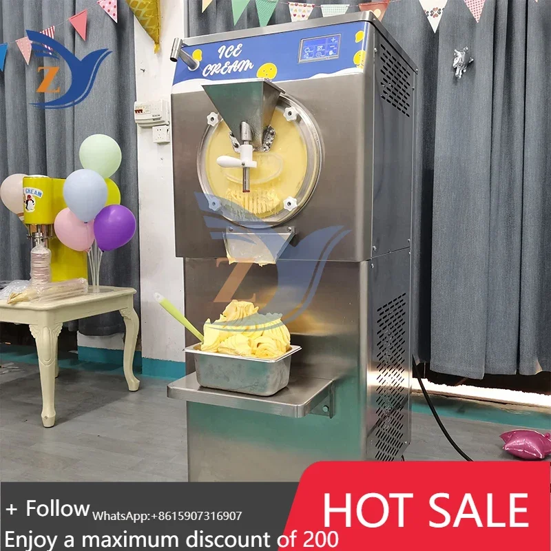 Hard Ice Cream Maker Machine ZY-38-1 Commercial Production Equipment Milk Tea Shop Automatic Bean Ball 60L/H Stall Buffet
Hard Ice Cream Maker Machine ZY-38-1 Commercial Production Equipment Milk Tea Shop Automatic Bean Ball 60L/H Stall Buffet