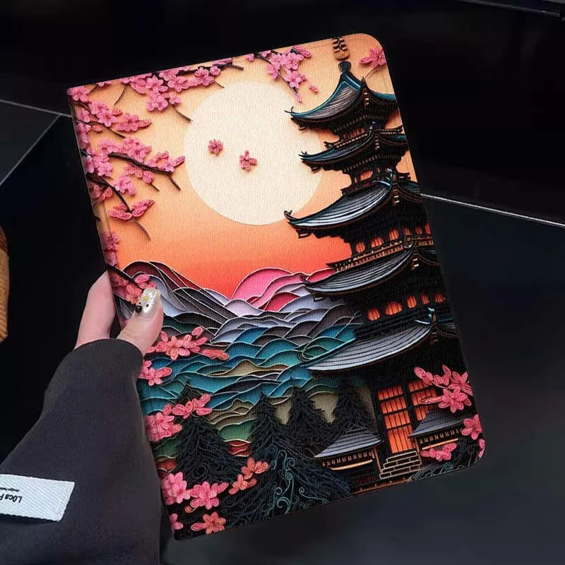 Japanese Temple Cherry Blossom Tablet Case For Huawei Honor MatePad MediaPad Air 5 6 7 11 V6 V7 V8 V9 X9 X8 T10 T10s C5e T5 Gift
Japanese Temple Cherry Blossom Tablet Case For Huawei Honor MatePad MediaPad Air 5 6 7 11 V6 V7 V8 V9 X9 X8 T10 T10s C5e T5 Gift