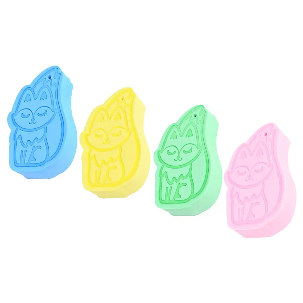 4Pcs Adorable Fox Design Exfoliating Baby Bath Sponge for Newborns Gentle Skin Cleaning Sponge Kids Shower Scrubber Soft Loofah
4Pcs Adorable Fox Design Exfoliating Baby Bath Sponge for Newborns Gentle Skin Cleaning Sponge Kids Shower Scrubber Soft Loofah