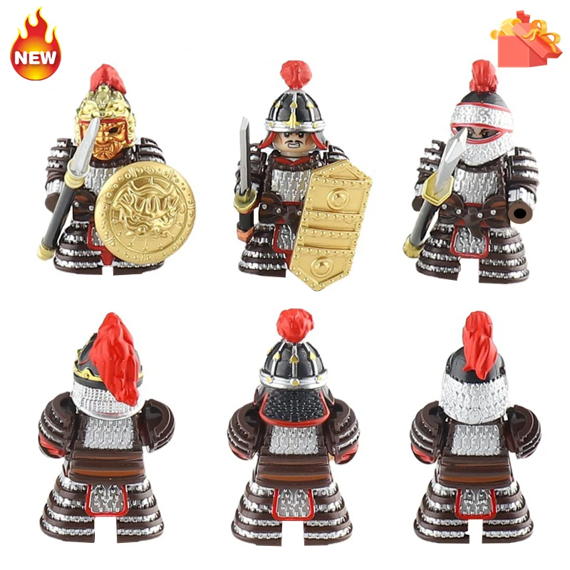 New Ancient Chinese War Soldiers Guardsman Figure Sword Armor Shield Moc Models Toys Building Blocks Gift Boys Girls Juguetes
New Ancient Chinese War Soldiers Guardsman Figure Sword Armor Shield Moc Models Toys Building Blocks Gift Boys Girls Juguetes