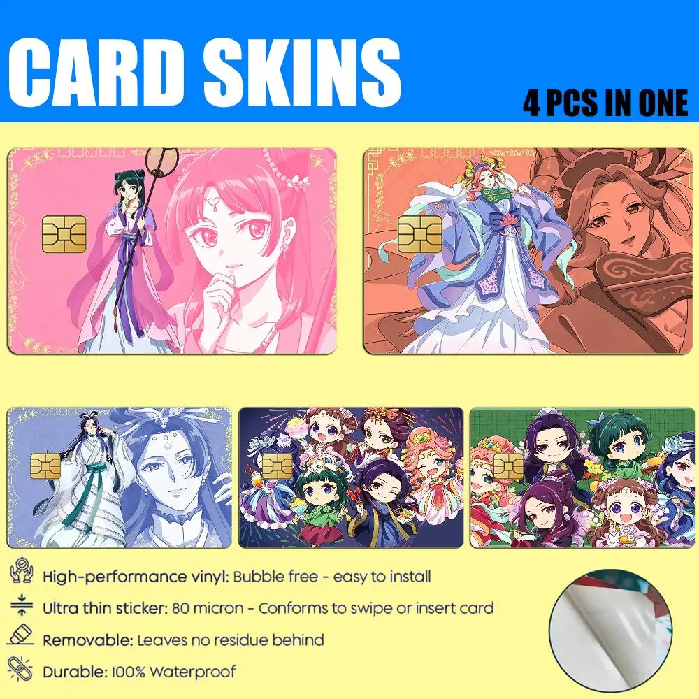 Anime Apothecary Diaries S2 Card Stickers for Bank Access Protective Waterproof Film Cover Sticker Gift
Anime Apothecary Diaries S2 Card Stickers for Bank Access Protective Waterproof Film Cover Sticker Gift
