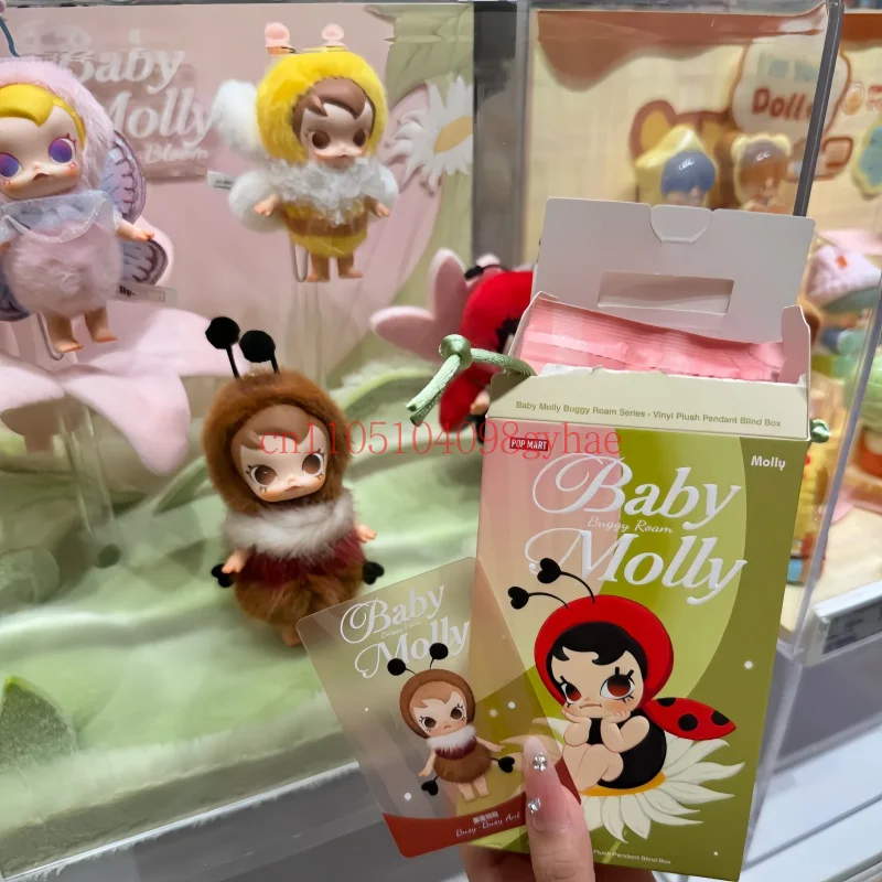 Pop Mart Blind Box Molly Buggy Roam Series Mystery Box Vinyl Plush Pendant Action Figures Cute Model Surprise Kids Birthday Gift
Pop Mart Blind Box Molly Buggy Roam Series Mystery Box Vinyl Plush Pendant Action Figures Cute Model Surprise Kids Birthday Gift
