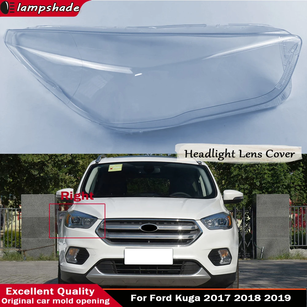 For Ford Kuga 2017 2018 2019 Car Front Headlamp Cover Headlight Shell Transparent Lampshade Lens Plexiglass Car Accessories
For Ford Kuga 2017 2018 2019 Car Front Headlamp Cover Headlight Shell Transparent Lampshade Lens Plexiglass Car Accessories