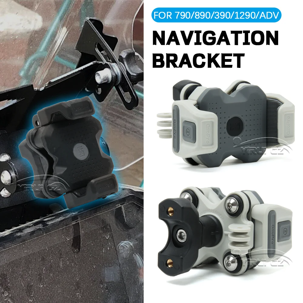 FOR 390/790/1290/890/1390adv Motorcycle Accessories New Phone Holder Stand Navigation Stand Shock Absorber Phone Stand Adventure
FOR 390/790/1290/890/1390adv Motorcycle Accessories New Phone Holder Stand Navigation Stand Shock Absorber Phone Stand Adventure