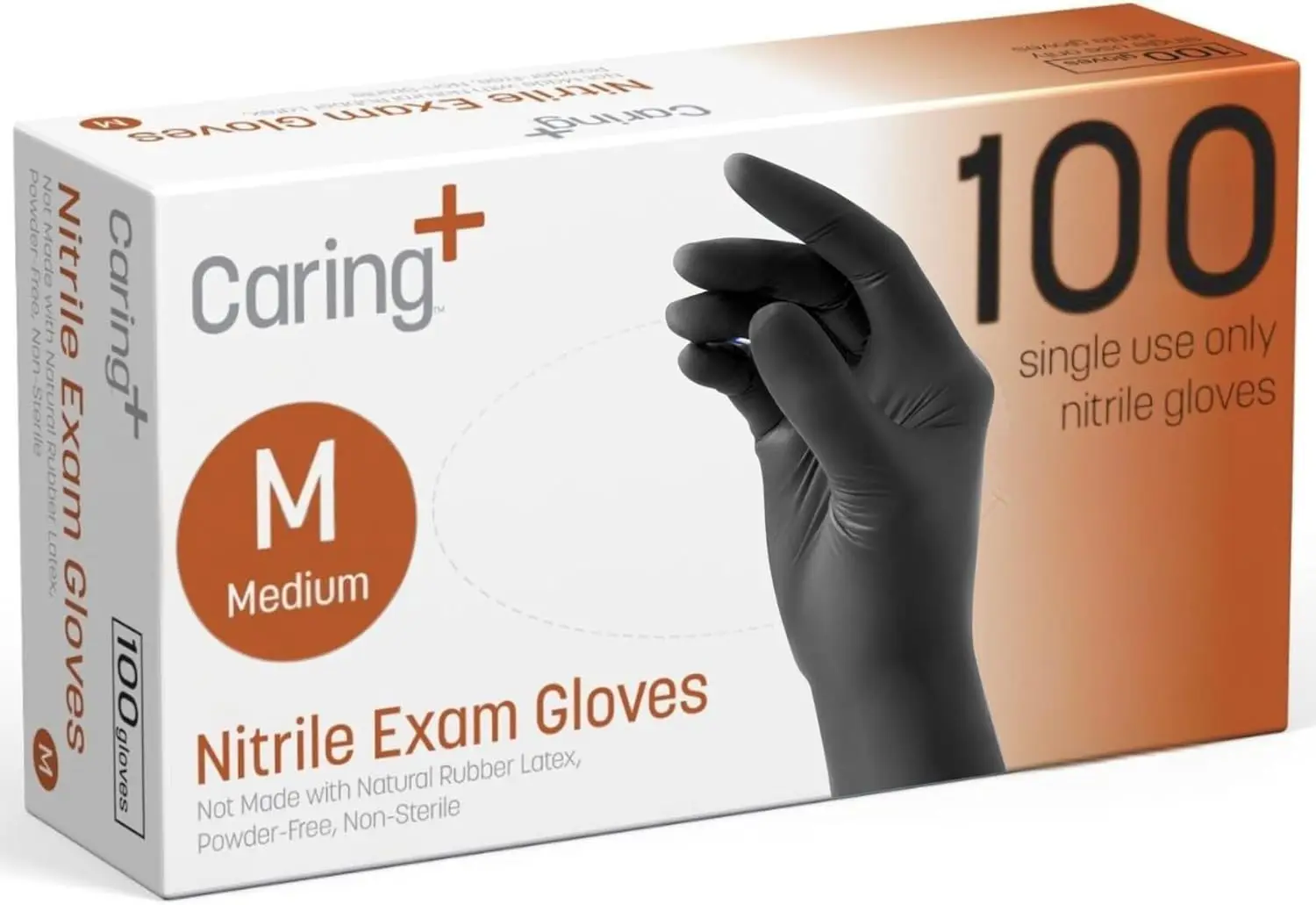 Black Nitrile Exam Gloves, 100 Count, Powder Free and Without Natural Rubber Latex, Gloves for Cleaning, and Cooking
Black Nitrile Exam Gloves, 100 Count, Powder Free and Without Natural Rubber Latex, Gloves for Cleaning, and Cooking