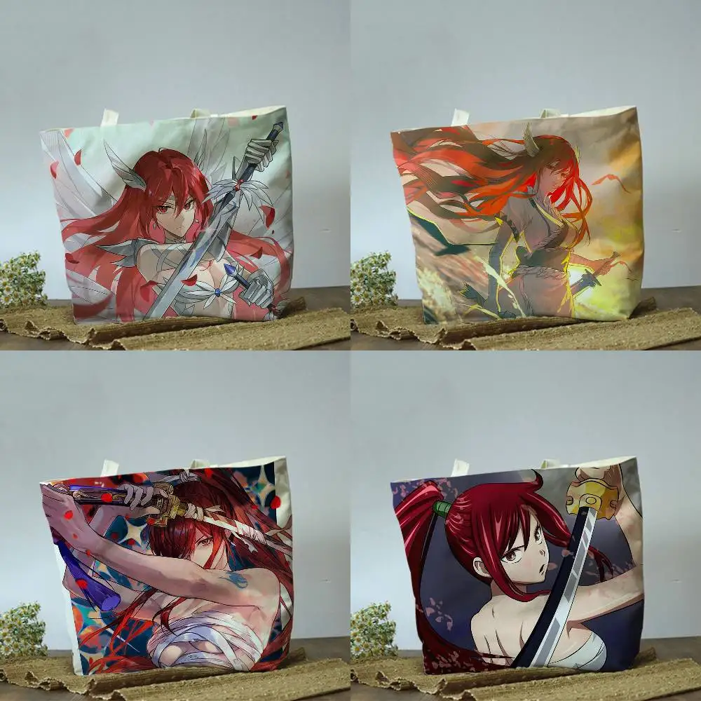 Manga Erza Scarlet Fairy Tail Plain Beige Cotton Polyester Canvas Shoulder Bag for Grocery & Travel
Manga Erza Scarlet Fairy Tail Plain Beige Cotton Polyester Canvas Shoulder Bag for Grocery & Travel