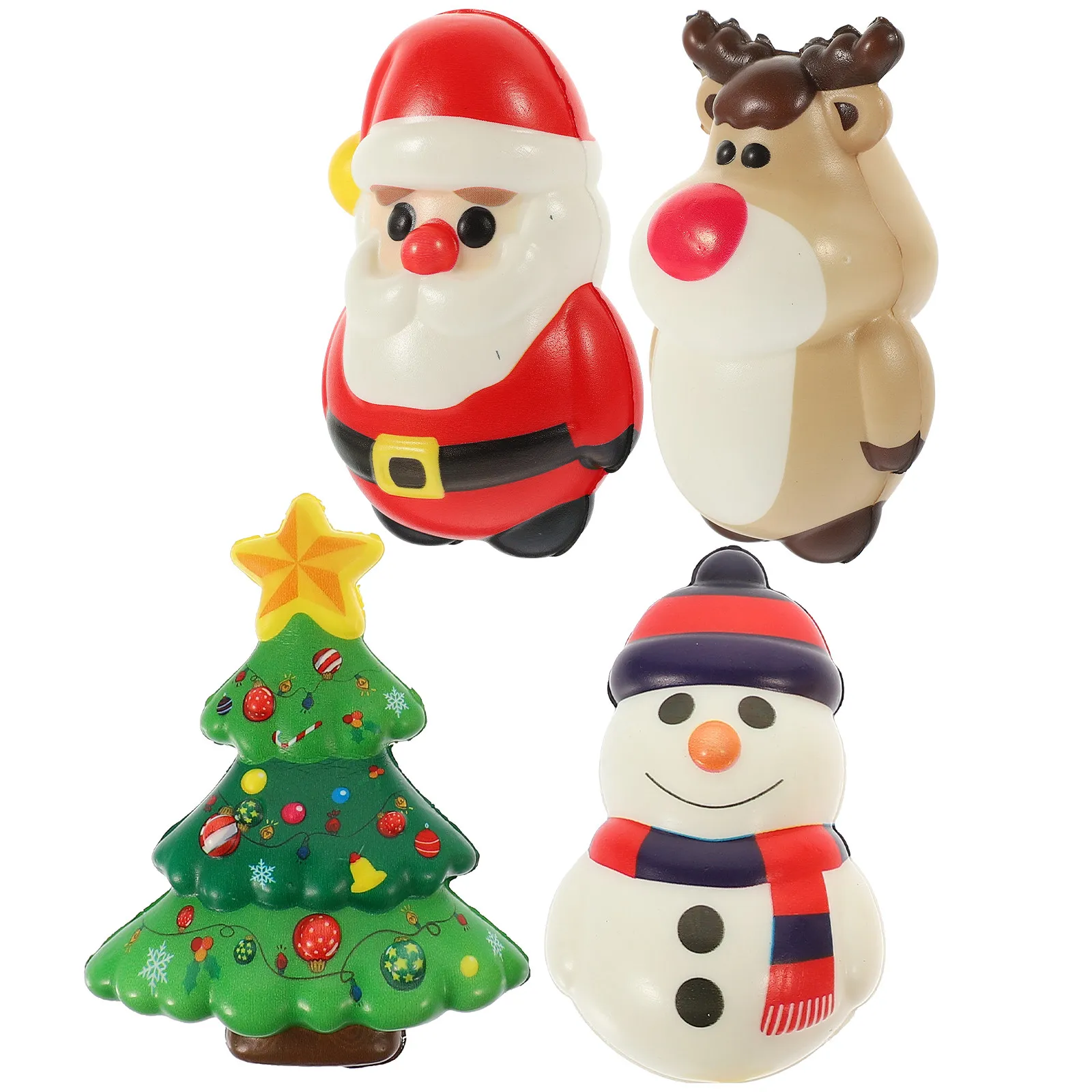 4Pcs Christmas Stretchy Squeeze Props Cheerful Xmas Deer Artwork Calming Sensory Tool for Stress Relief Anxiety Soothing
4Pcs Christmas Stretchy Squeeze Props Cheerful Xmas Deer Artwork Calming Sensory Tool for Stress Relief Anxiety Soothing