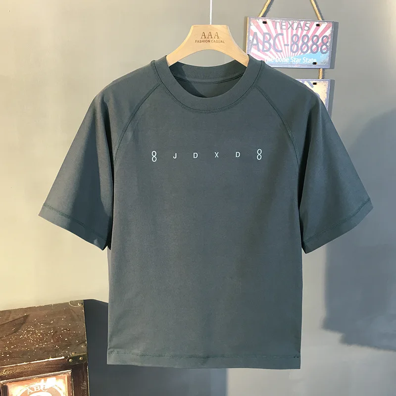 Mini trendy t-shirt for men loose and fashionable versatile round neck 2025 new summer casual printed short sleeve top
Mini trendy t-shirt for men loose and fashionable versatile round neck 2025 new summer casual printed short sleeve top
