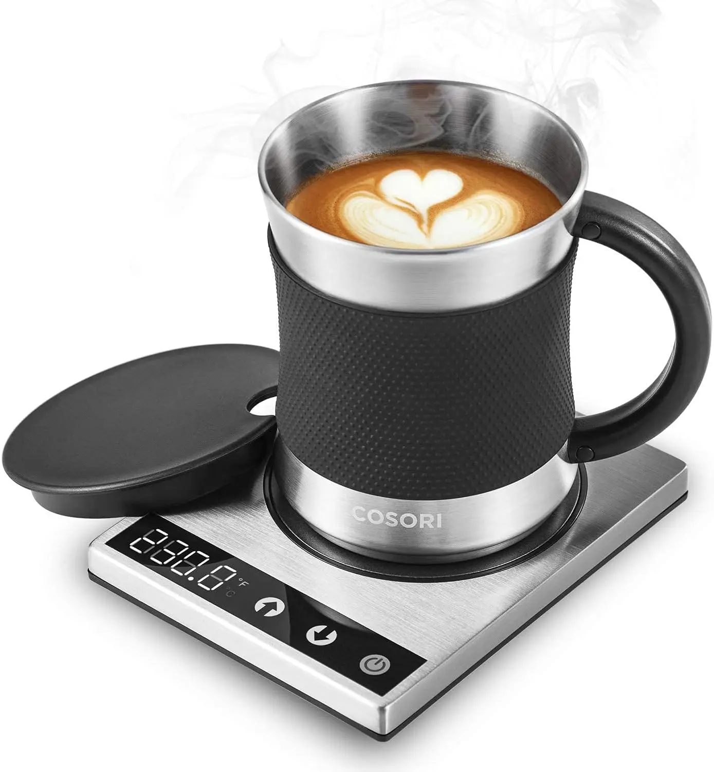 Coffee Mug Warmer & Mug Set for Desk, Cup Heater, Office & Christmas Gifts, 1°F Precise Temperature Control, Touch Tech &
Coffee Mug Warmer & Mug Set for Desk, Cup Heater, Office & Christmas Gifts, 1°F Precise Temperature Control, Touch Tech &