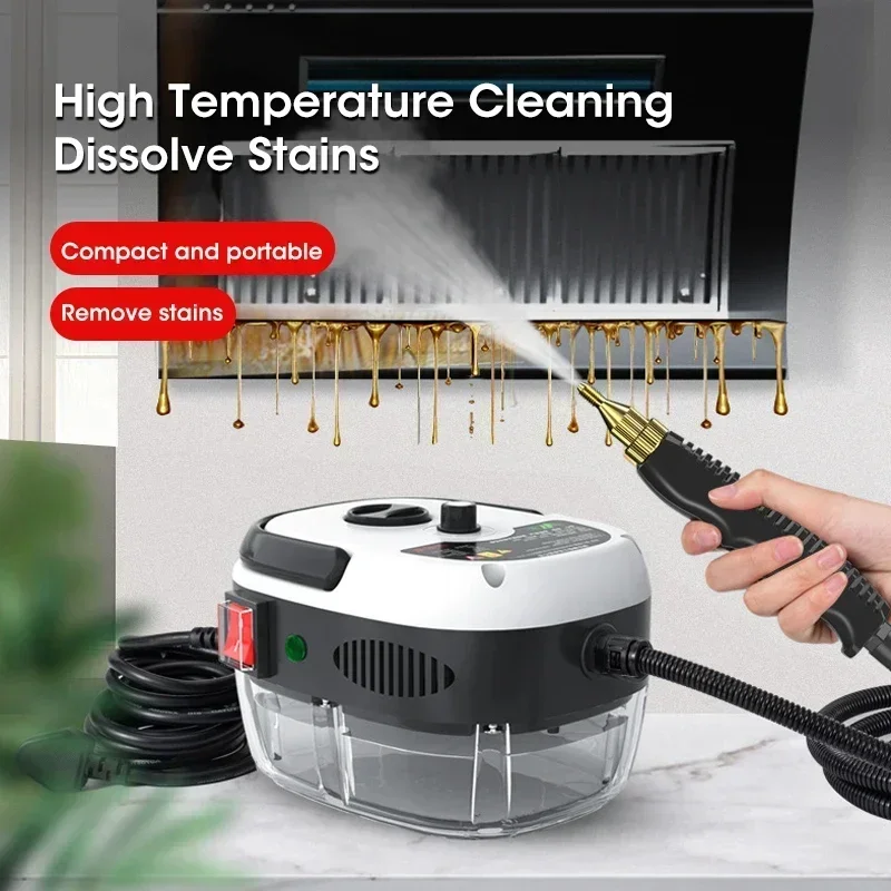 Home Steam Cleaner High Temperature Sterilization 2500W for Car Air Conditioning Kitchen Hood US EU Plug
Home Steam Cleaner High Temperature Sterilization 2500W for Car Air Conditioning Kitchen Hood US EU Plug
