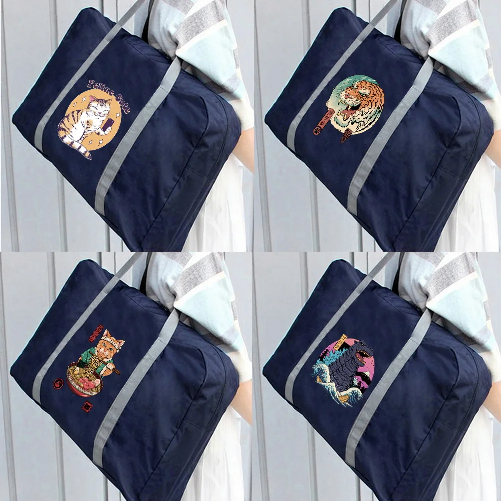 Fashion Harajuku Cat Pattern Unisex Folding Bag Portable Waterproof Bag New Large Storage Bag
Fashion Harajuku Cat Pattern Unisex Folding Bag Portable Waterproof Bag New Large Storage Bag