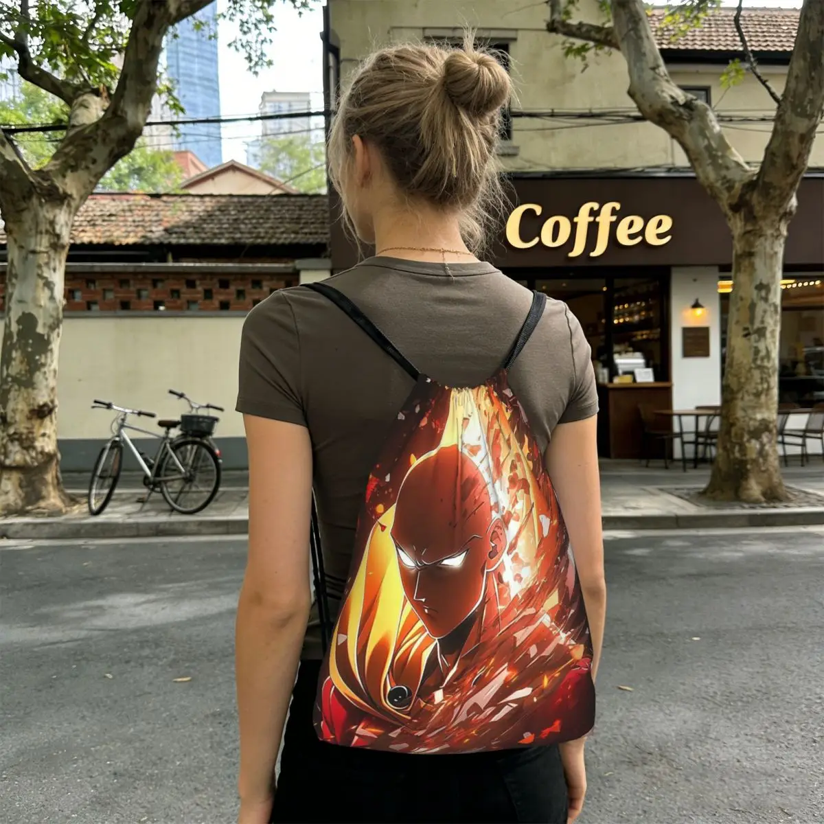 Japanese Saitama Anime Manga Backpacks Portable Drawstring Bundle Pocket Sports Bag Book Bags for Man Woman Students
Japanese Saitama Anime Manga Backpacks Portable Drawstring Bundle Pocket Sports Bag Book Bags for Man Woman Students