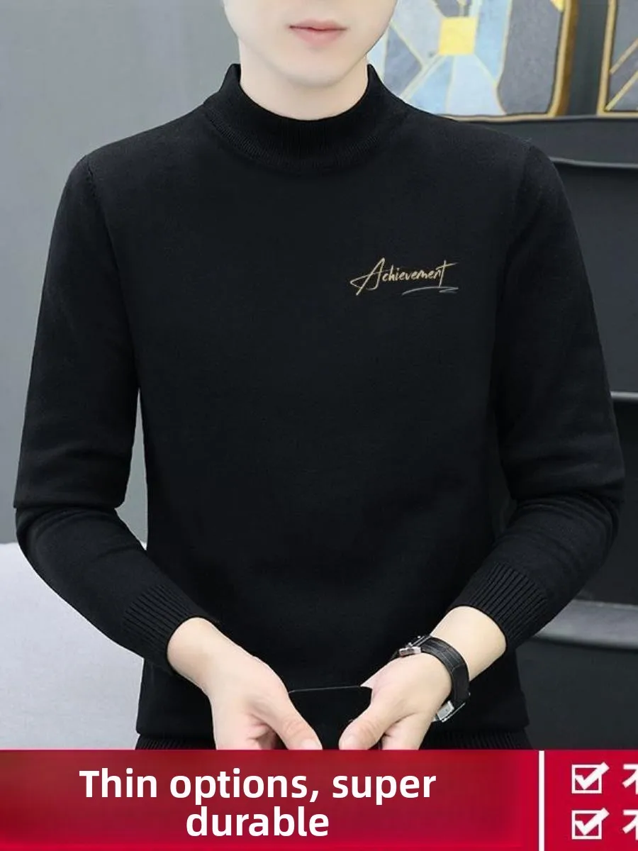 Мужской теплый трикотажный свитер с начесом и флисовой подкладкой, базовый, повседневный, с длинным рукавом, для зимы
Мужской теплый трикотажный свитер с начесом и флисовой подкладкой, базовый, повседневный, с длинным рукавом, для зимы