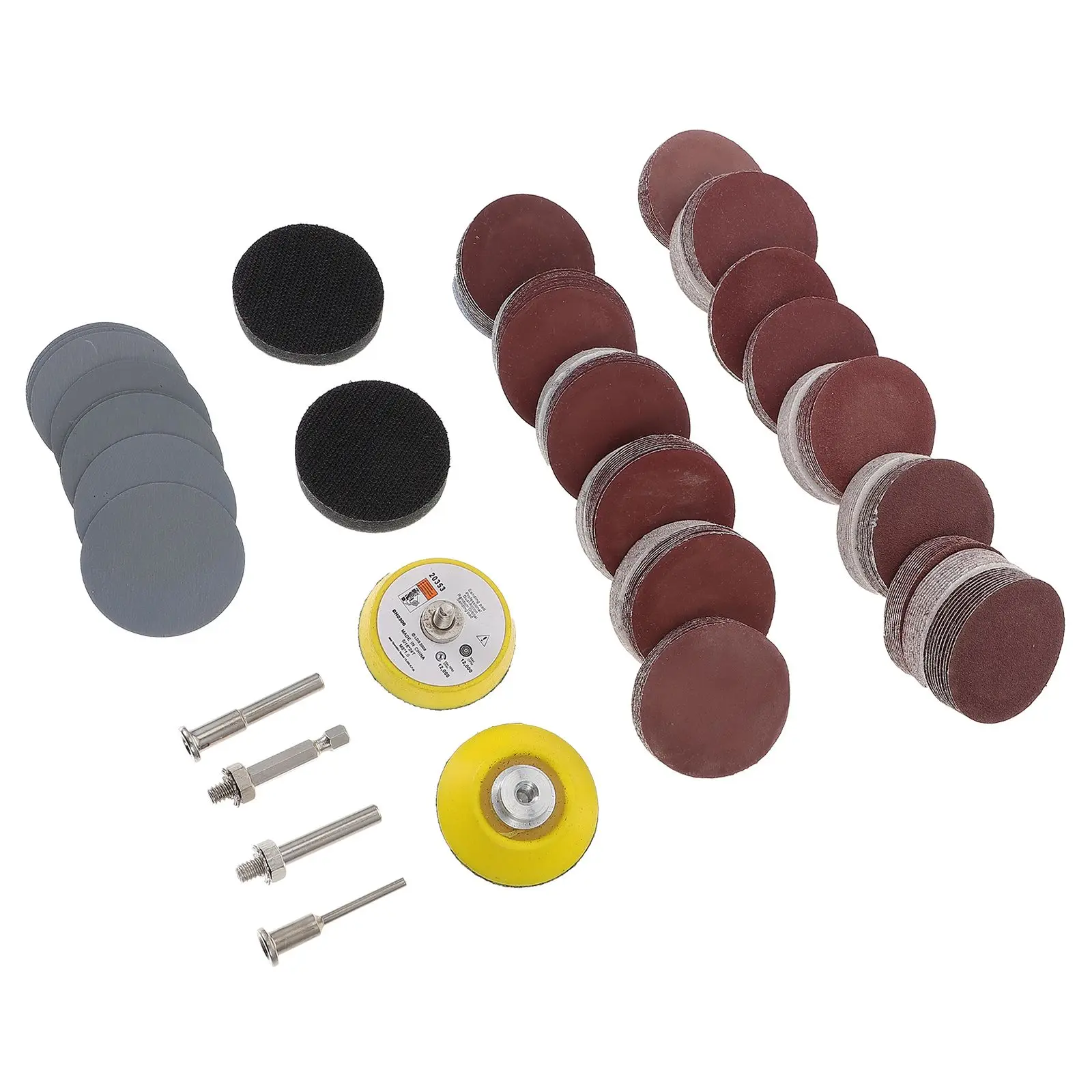Grinding Wheel Pad Kit 50pcs Sandpaper Car Polishing Electric Wood Tools Headlight Restoration Discs Pads Sponge Steel ABS
Grinding Wheel Pad Kit 50pcs Sandpaper Car Polishing Electric Wood Tools Headlight Restoration Discs Pads Sponge Steel ABS