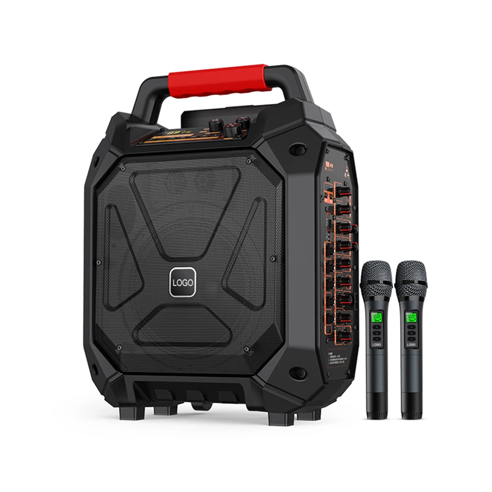 120W Portable for Bluetooth Karaoke Speaker Dual Wireless Microphone Hi-Fi Home Theater Sound for Computer Portable Trolley
120W Portable for Bluetooth Karaoke Speaker Dual Wireless Microphone Hi-Fi Home Theater Sound for Computer Portable Trolley