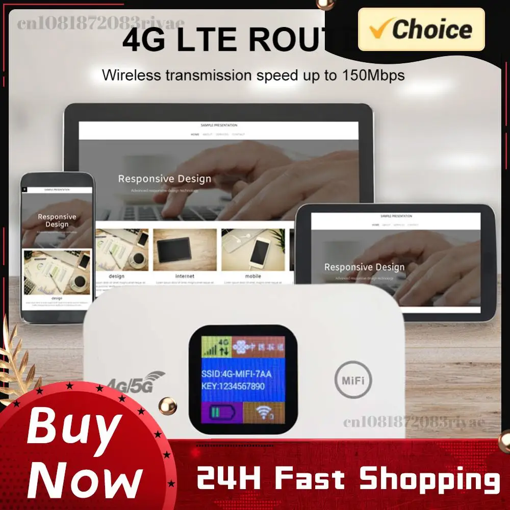 Мини-роутер 4G LTE для улицы, 150 Мбит/с, с SIM-картой, портативный сетевой хотспот, 2100 мАч, цветной LED-дисплей
Мини-роутер 4G LTE для улицы, 150 Мбит/с, с SIM-картой, портативный сетевой хотспот, 2100 мАч, цветной LED-дисплей