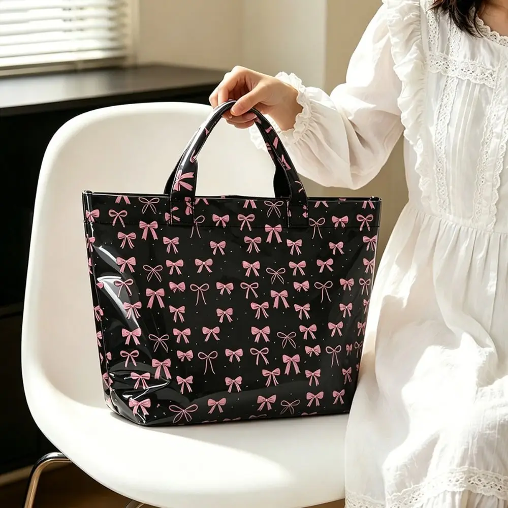 Practical Shiny Surface Tote Bag Large Capacity Lightweight Beach Bag Waterproof Waterproof Tote Work Commute
Practical Shiny Surface Tote Bag Large Capacity Lightweight Beach Bag Waterproof Waterproof Tote Work Commute