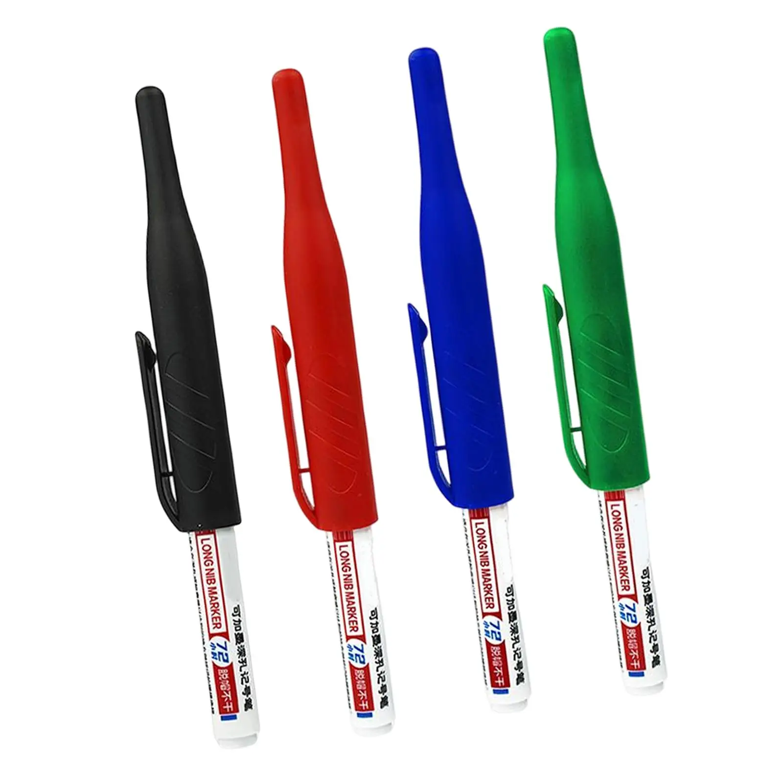 4Pcs 32mm Long Head Deep Reach Markers Woodworking Writing Ink Refill Long Nib Woodworker Pen Drill Hole Architect Hardware
4Pcs 32mm Long Head Deep Reach Markers Woodworking Writing Ink Refill Long Nib Woodworker Pen Drill Hole Architect Hardware