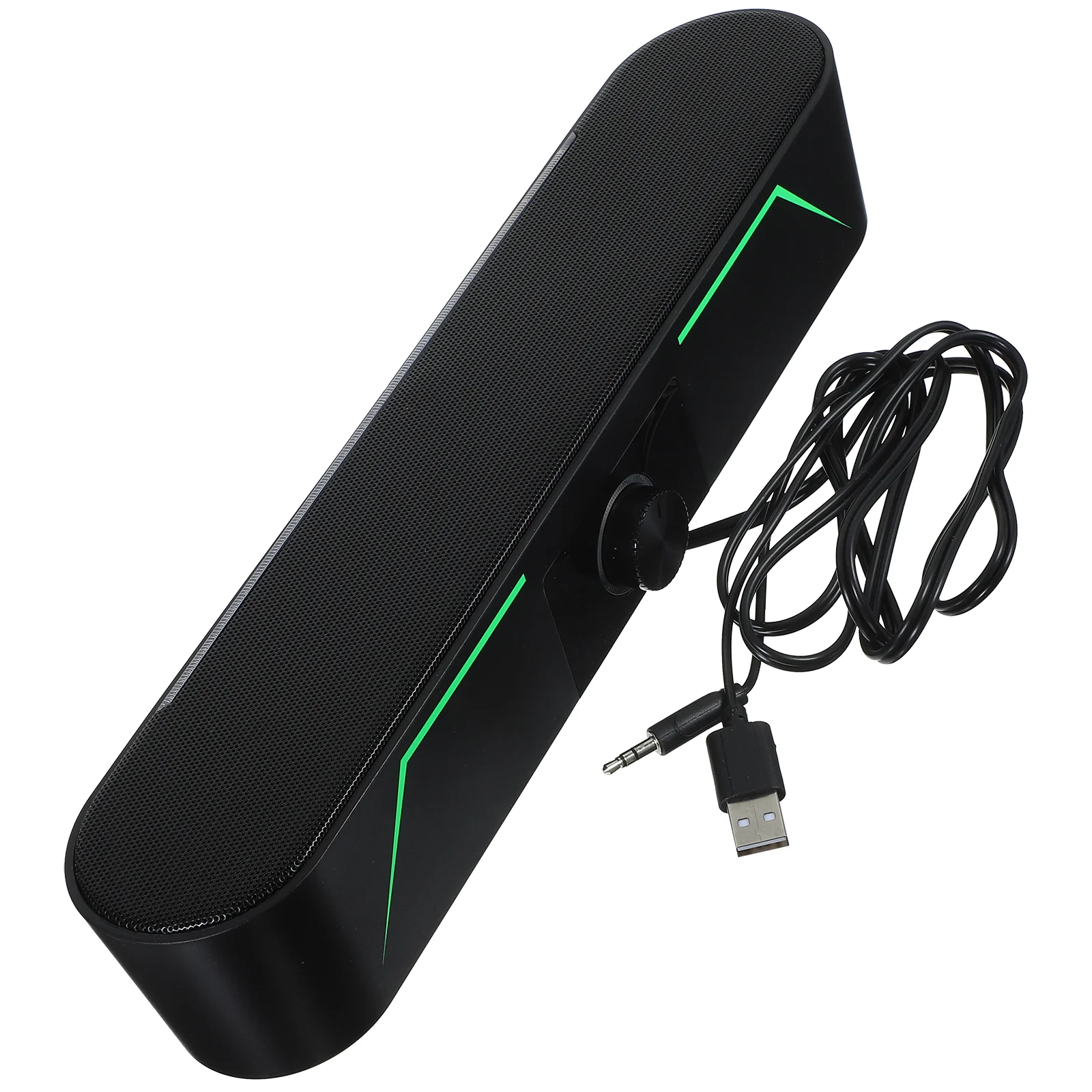 Soundbar with Subwoofer Wired Long Luminous Stereo Speaker Mini Strip Pebble Speakers Plastic Compact
Soundbar with Subwoofer Wired Long Luminous Stereo Speaker Mini Strip Pebble Speakers Plastic Compact