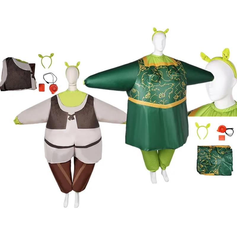 Green Cosplay Monster Inflatable Costume Fiona Fantasy Princess Clothing Men Women Blowup Fancy Party Halloween Carnival Suit
Green Cosplay Monster Inflatable Costume Fiona Fantasy Princess Clothing Men Women Blowup Fancy Party Halloween Carnival Suit