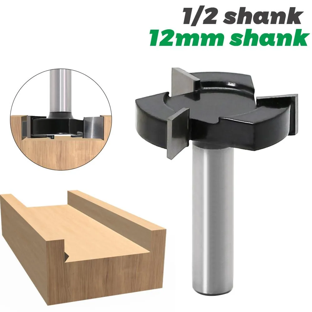CNC Spoilboard Surfacing Router Bits, 1/2 inch 12mm Shank 2 inch Cutting Diameter, Slab Flattening Router Bit Planing Bit Wood
CNC Spoilboard Surfacing Router Bits, 1/2 inch 12mm Shank 2 inch Cutting Diameter, Slab Flattening Router Bit Planing Bit Wood
