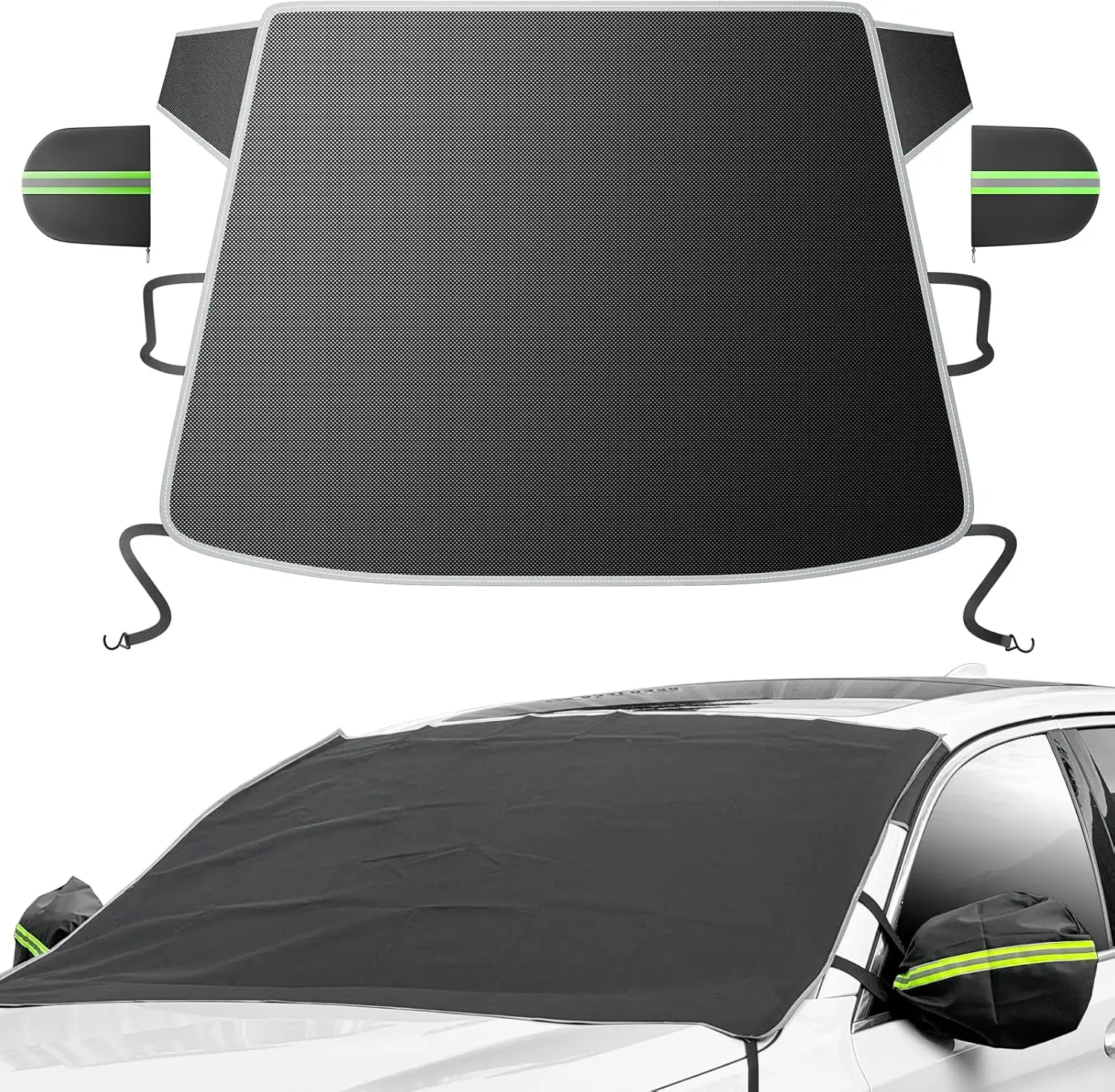 Upgraded Car Windshield Cover for Ice and Snow, Heavy-Duty Waterproof, Fits Cars SUVs Trucks
Upgraded Car Windshield Cover for Ice and Snow, Heavy-Duty Waterproof, Fits Cars SUVs Trucks