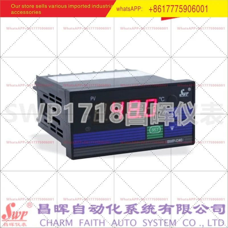 CHANGHUI Instrument SWP-C40/D40 401 403 404-01/02-23-HHL-P-T Single Loop Temperature Controller
CHANGHUI Instrument SWP-C40/D40 401 403 404-01/02-23-HHL-P-T Single Loop Temperature Controller