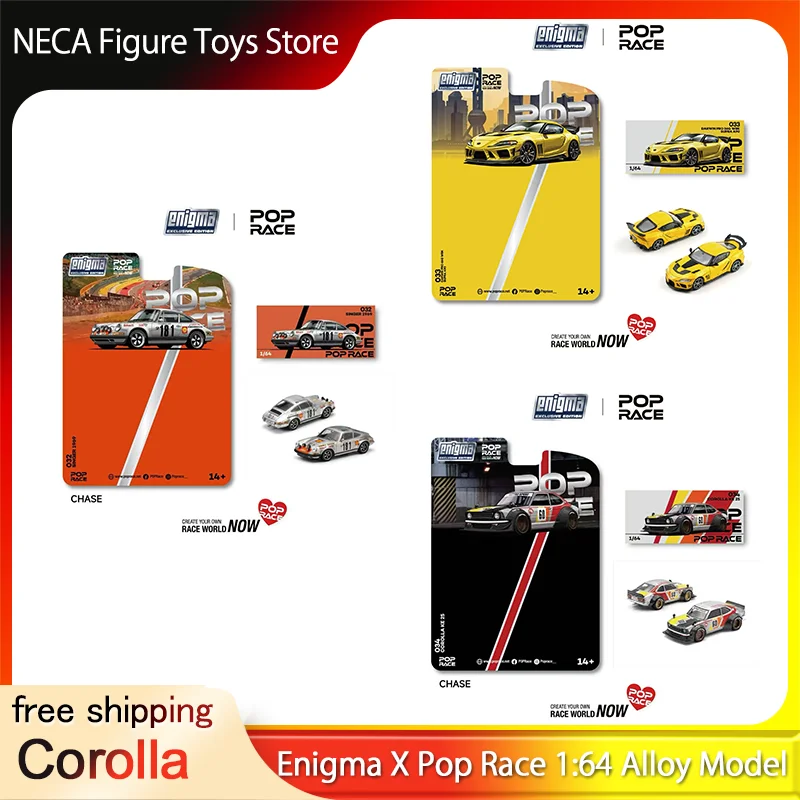 Enigma X Pop Race 1:64 Alloy Model Singer 911 1969 Tour De France Gr Supra A90 Supra Mk5 Corolla Ke25 (Pre032) (Pre033) (Pre034)
Enigma X Pop Race 1:64 Alloy Model Singer 911 1969 Tour De France Gr Supra A90 Supra Mk5 Corolla Ke25 (Pre032) (Pre033) (Pre034)