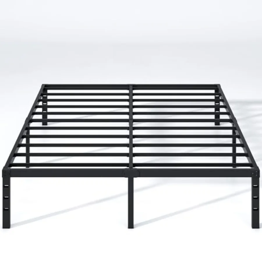 Metal Bed Frame, Size Bed Frame with Storage Space, Heavy Duty Sturdy Mattress Foundation, Easy Assembly, No Box Sprg Needed, B
Metal Bed Frame, Size Bed Frame with Storage Space, Heavy Duty Sturdy Mattress Foundation, Easy Assembly, No Box Sprg Needed, B