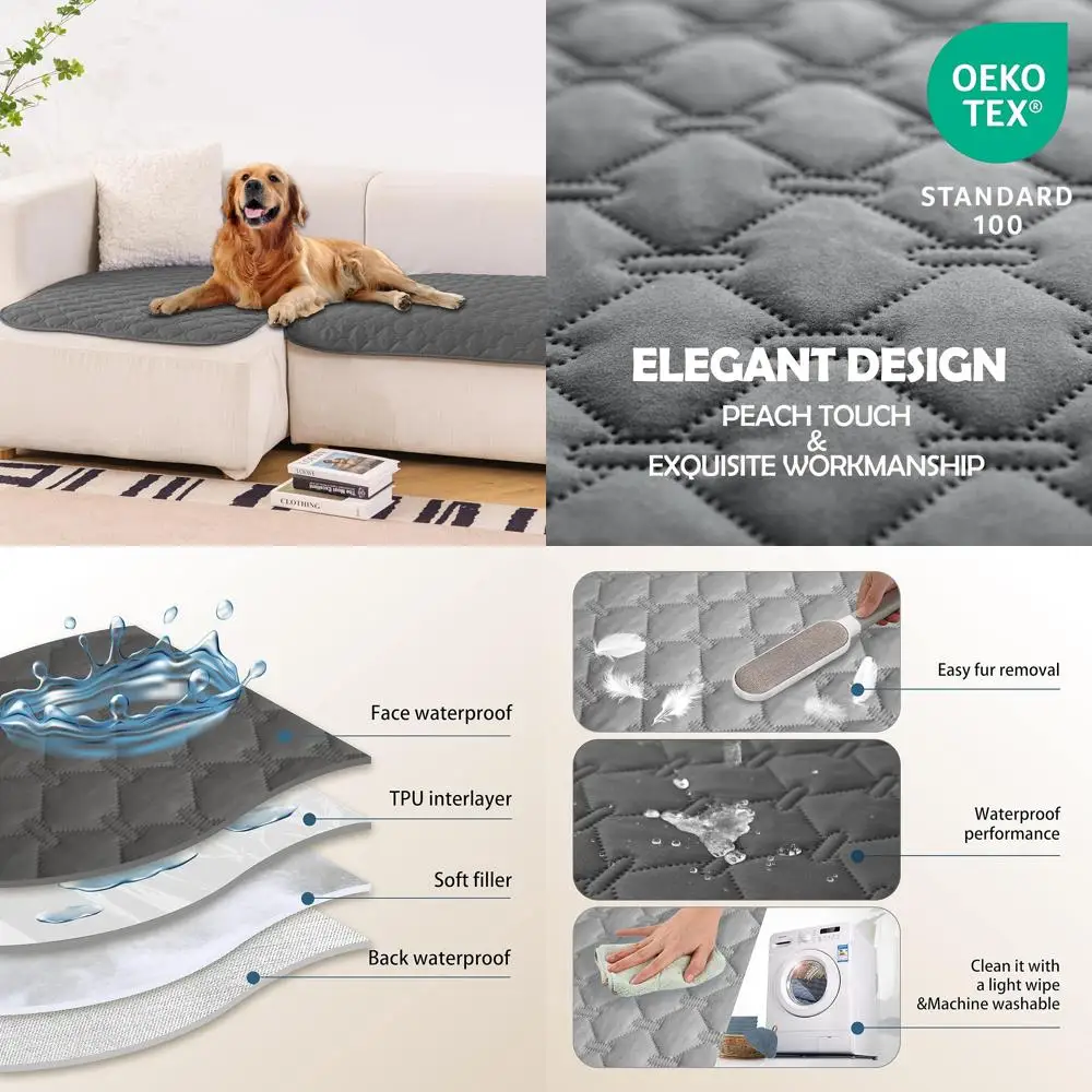 gogobunny 100% Double-Sided Waterproof Dog Bed Cover Pet Blanket Sofa Couch Furniture Protector for Puppy Large Dog Cat, Reversi
gogobunny 100% Double-Sided Waterproof Dog Bed Cover Pet Blanket Sofa Couch Furniture Protector for Puppy Large Dog Cat, Reversi