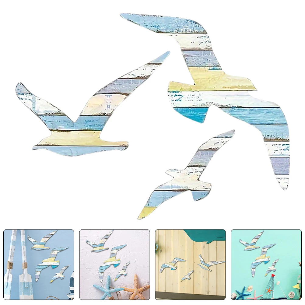 3 Pcs Wooden Sea Birds Decor Wall Decor Handmade Seagulls Coastal Bird Sculpture Mediterranean Kids Room Bedroom
3 Pcs Wooden Sea Birds Decor Wall Decor Handmade Seagulls Coastal Bird Sculpture Mediterranean Kids Room Bedroom