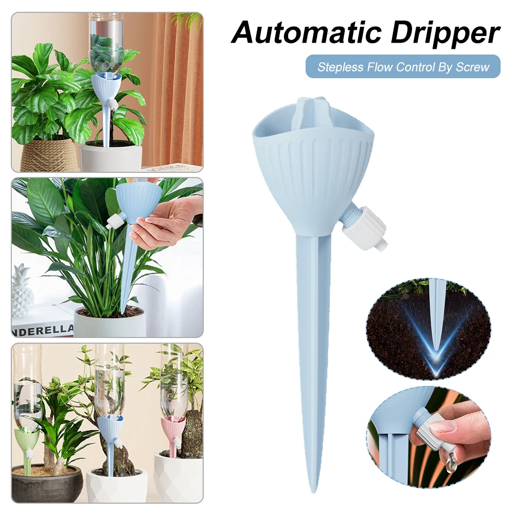 3PCS Household Watering Device Dripper Automatic Watering Adjustable Watering Irrigator Water Soaker for Garden Flower Plants
3PCS Household Watering Device Dripper Automatic Watering Adjustable Watering Irrigator Water Soaker for Garden Flower Plants