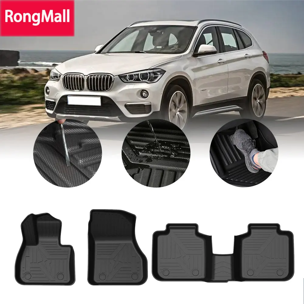 Автомобильные коврики из ТПЭ для BMW X1 2016-2022, водонепроницаемые защитные резиновые автомобильные коврики, подкладка, автомобильные аксессуары для интерьера
Автомобильные коврики из ТПЭ для BMW X1 2016-2022, водонепроницаемые защитные резиновые автомобильные коврики, подкладка, автомобильные аксессуары для интерьера