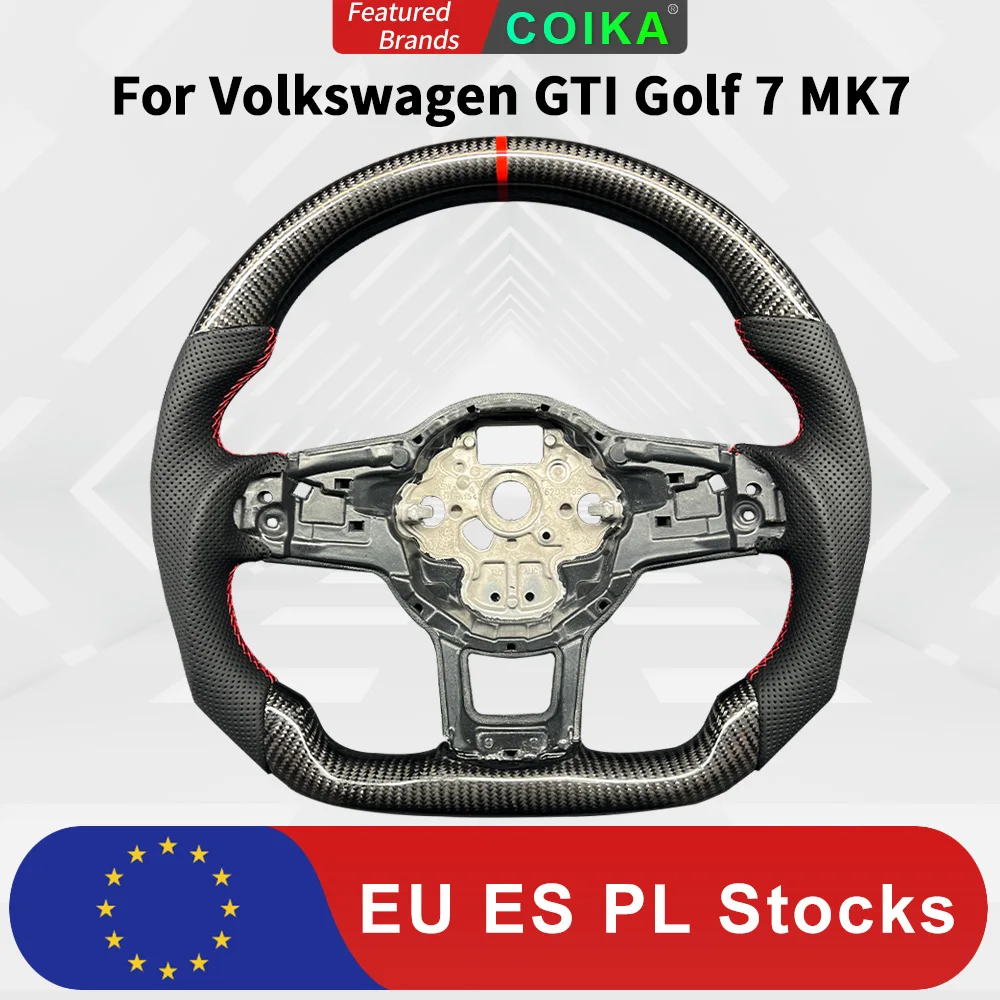 Сменная модификация рулевого колеса из настоящего углеродного волокна для Volkswagen GTI Golf VW MK7 2015-2019 Golf 7R 2015-2017
Сменная модификация рулевого колеса из настоящего углеродного волокна для Volkswagen GTI Golf VW MK7 2015-2019 Golf 7R 2015-2017