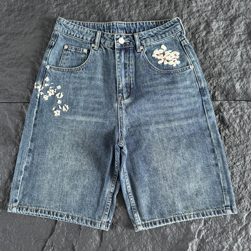 26SS American Style High Quality New Derchutze Short Pants Embroidered Heavy Duty Denim Shorts
26SS American Style High Quality New Derchutze Short Pants Embroidered Heavy Duty Denim Shorts